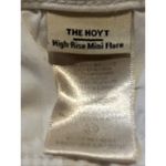 Blank NYC The Hoyt Womens White Denim Jeans High Rise Mini Flare 25 Photo 3