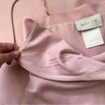 BHLDN  Freya Dress drape slit maxi womens Pink (size 6) formal wedding bridesmaid Photo 4