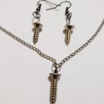 Handmade Silver Hand Made Necklace And Earring Set Photo 1