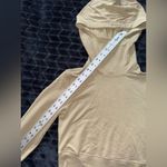 Lululemon Sweater Womens Lead The Pack Hoodie Rulu Fabric Yellow size 6 Photo 6