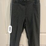kim rogers Black and white  plaid pants Photo 4