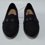 Torrid  Rhinestone Embellished Band Loafer Black Flat Dress Shoes Size 6.5 Photo 5