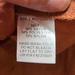 Final Touch  NWT Cinnamon Brown‎ Strappy Linen-like Dress Large Beach Summer Photo 5