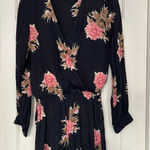 Blue Life  Floral Long Sleeve Romper‎ Photo 0