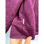 Eddie Bauer Purple 1/4 Zip Pullover Sweater Woman’s Size Medium Photo 9