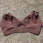 Kindred Bravely Ribbed Cotton Maternity & Nursing Bra Twilight Mauve Large Pink Size undefined Photo 6