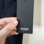 Hudson Jeans NEW Hudson Barbara High Waist Black Denim Distressed Super Skinny Ankle Jeans 24 Photo 3