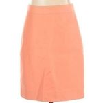J.Crew  Coral Peach Pencil Skirt sz 00 Photo 0