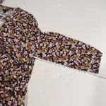 Torrid NWT Colorful Ditsy Floral Stretch Challis Tie Neck Dress Size 1X Pockets Photo 10
