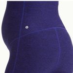 Zella Maternity Live In Leggings Blue Heather Size M New No Tag Stretch Photo 2