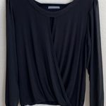 Loveappella Black Cutout Blouse  Photo 0