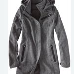 Title Nine Womens Size Large Control Raincoat Trench Dark Gray Outdoor Active Photo 0