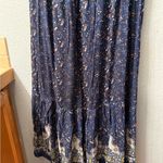 Stop woman Floral Navy Blue Maxi dress nwt Size XL Photo 3