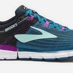 Brooks Womens Neuro 3 Lagoon/Black/Purple Running Shoes Size 10 Photo 0