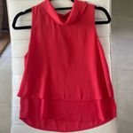 Monteau Women size small salmon pink Loose cowl neck top back zipper loose fit Photo 0