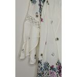 Tassels N Lace OTS Bell Sleeve Top - Size L - NWOT Photo 4