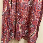 World Market Womens Boho Maxi Dress L XL Orange & Purple Paisley Bohemian Print Size undefined Photo 5