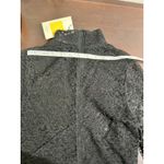 NOAM Emmeline Black Lace Mock Neck Long Sleeve Bodysuit Photo 9