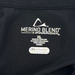 Paradox Merino Blend Quarter Zip Long Sleeve Thumbhole Shirt Base Layer XL Black Photo 5