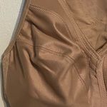 Glamorise Tan Full Coverage Bra Front Closure SZ 36C Photo 2