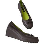 Tretorn Brown Rubber Rain Wedges Size 7.5 Photo 0