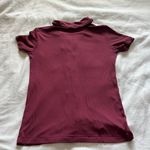 SKIMS Women's Burgundy Sleepwear Top Photo 4
