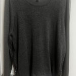 Calvin Klein  Pullover Layered Sweater Gray Size L Photo 0