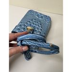 Brahmin  Marley Melbourne Leather Crossbody Purse Blue Lagoon Photo 4