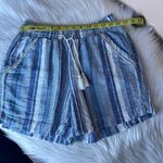 Briggs New York Briggs Linen Blend Striped Drawstring
Shorts Women's Size Small Photo 3