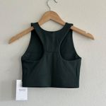 Girlfriend Collective  Dylan Bra in Moss, Size X-Small Photo 5