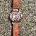 Unitron women’s vintage‎ pink genuine leather adjustable watch Photo 1
