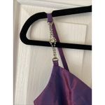 Faviana Vintage  Iridescent Rhinestone Strap Formal Dress Hoco Y2K‎ Fairy USA 5/6 Photo 6