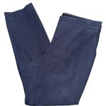 Theory  Women’s Size 8 Navy Blue Thaniel Approach Cotton Stretch Trousers Pants Photo 5