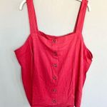 Market & Spruce NWT Stitch Fix  Button Front Tank Blouse Size 1X Photo 0