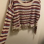 Free People Beach Road Trip Striped Pullover Sweater Photo 7