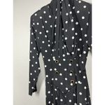 Vintage Breakin Loose Polka Dot Romper Size 7/8 Shawl Neckline Playsuit Small Photo 1