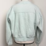 A New Day  Pastel Green Womens Crewneck Sweatshirt M Cozy Loungewear Minimalist Photo 1