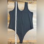Nuuds seamless scoop tank Black Bodysuit Size XL Photo 5