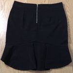 New Women’s Classic Black Women's Skirt Small Ruffle in the Back Size Small Photo 3