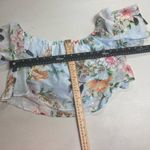 Peach Love Women’s Off Shoulder Floral Crop Top Size Medium Multicolored Photo 10