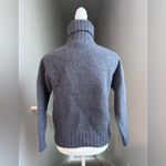 Bare Knitwear Women's Handmade Gray Turtleneck Sweater Alpaca Blend Size XS Photo 3