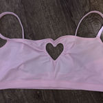 SKIMS Pink  Heart Cut-Out Bralette Photo 0