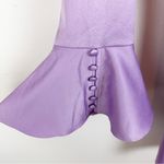 Elliatt NWT Kona Ruffled Mini Dress in Lilac Purple Size Small Photo 4