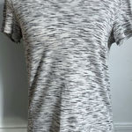 Lululemon  • Grey Tiger Space Dye Short Sleeve Top Photo 0