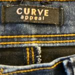 Curve Appeal Minimalist Jegging Dark Wash Stretch Denim Jeans Women Size 4 27 Blue Photo 3