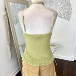 Early 2000's Light Green Ethereal Whimsical Coquette Crochet Babydoll Cami Top M Size M Photo 5