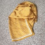 Cleobella  Mustard Polka Dot Scarf Top Multipurpose Versatile Photo 9