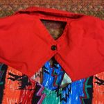 VTG OZARK MOUNTAIN WESTERN COWBOY TRIBAL PRINT BUTTON UP SHIRT Black Photo 7