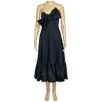 Anthropologie HUTCH x Bow-Tie Strapless Dress, Black, 00 (US Petite) Photo 5