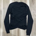 Lucy Paris  Black Band Strappy Top Sweater Women’s Small Photo 1